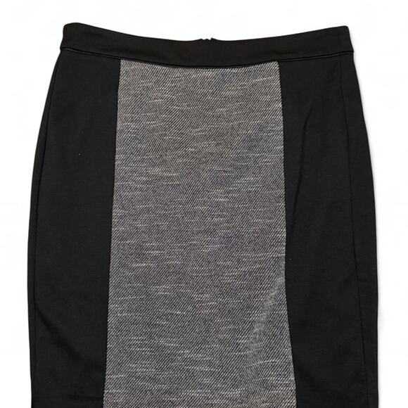 Dana Buchman Dresses & Skirts - Dana Buchman Black & Gray Colorblock Pencil‎ Skirt Size 10